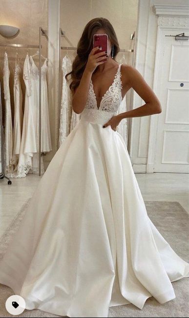 White V Neck Satin Lace Prom Dresses Long Prom Dresses