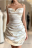 WomenS Satin Dress After Prom Bridesmaid Dress Prom Dresses