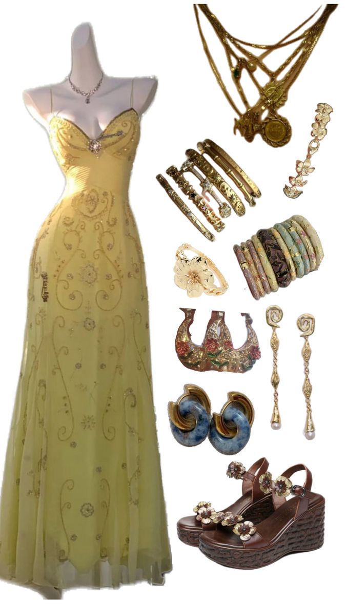 Yellow Beaded Prom Dresses Unique Long Prom Dresses