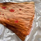 Orange Yellow Fashion Halter Floral Beading Long Elegant Chiffon Ball Gown Evening Dress