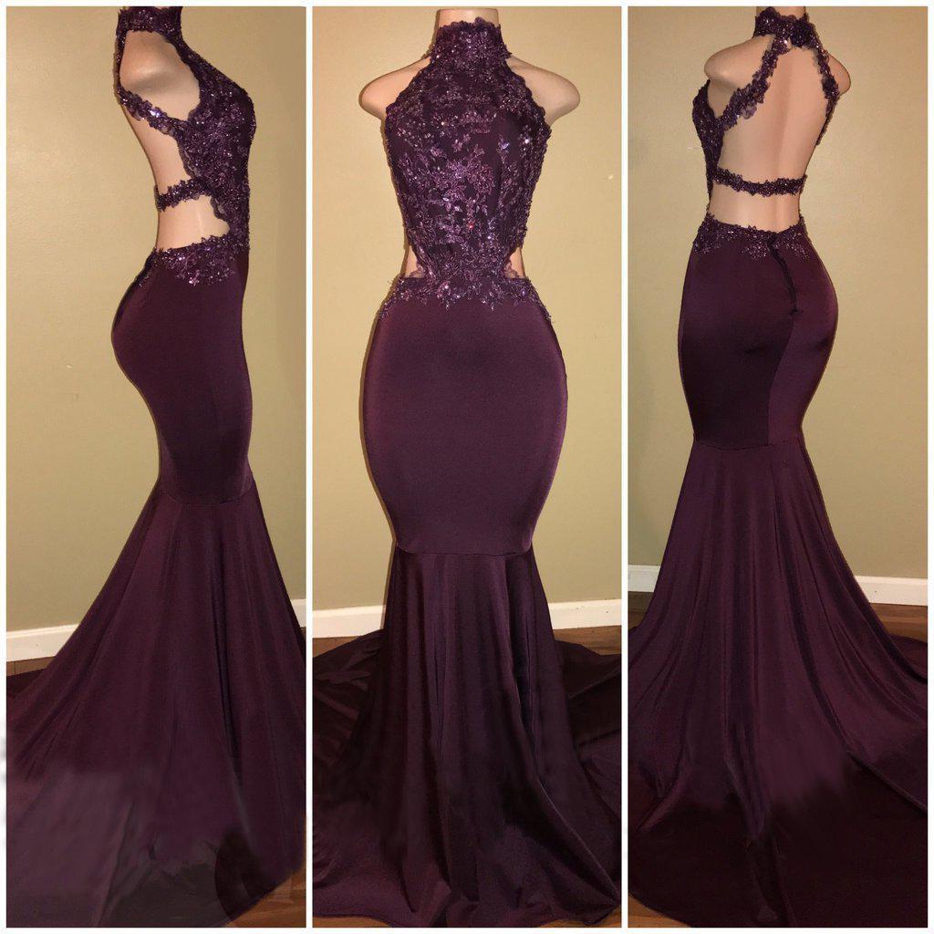 2024 Halter Sexy Sequined Mermaid Backless Bandage Prom Dresses