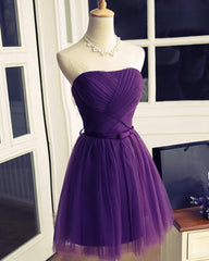 Lovely Purple Homecoming Dress , Cute Formal Dress