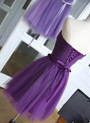 Lovely Purple Homecoming Dress , Cute Formal Dress