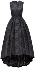 Apliques de mangas negras florales nuevas moda 2024 vestidos de bienvenida